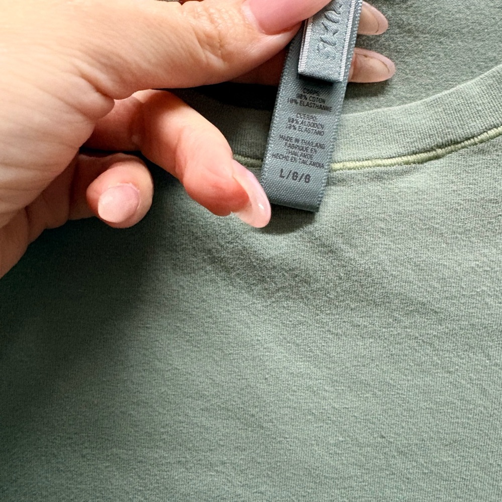 SKIMS COTTON  T SHIRT - Picture 3 of 3